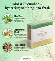 EverLiv Aloe & Cool Cucumber Soap - EverLiv LLC